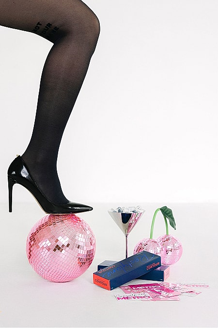 Woman enjoying beauty service in a salon.